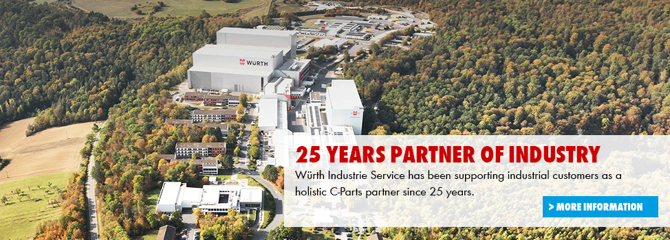 25 years of Würth Industrie Service