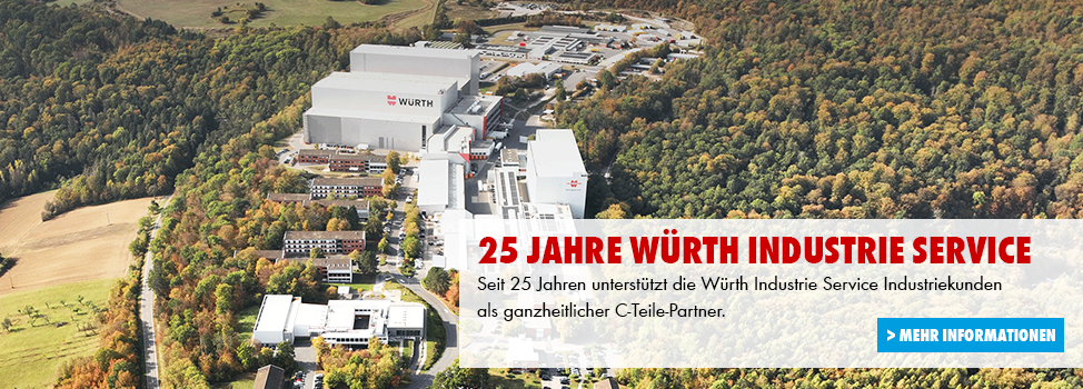 25 Jahre Würth Industrie Service