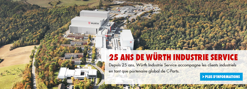 25 ans de Würth Industrie Service 