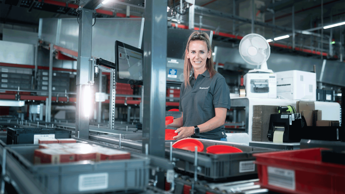 Centro logistico di Würth Industrie Service a Bad Mergentheim