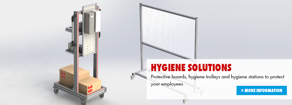 Hygiene solutions for your work stations