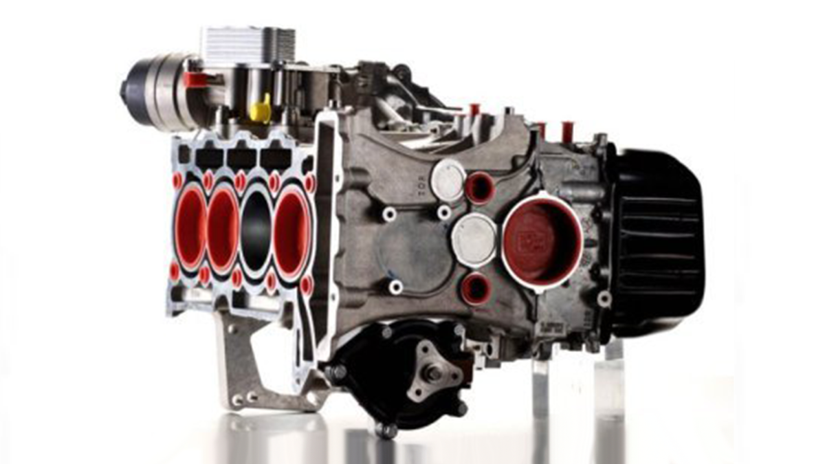 Plug on the engine