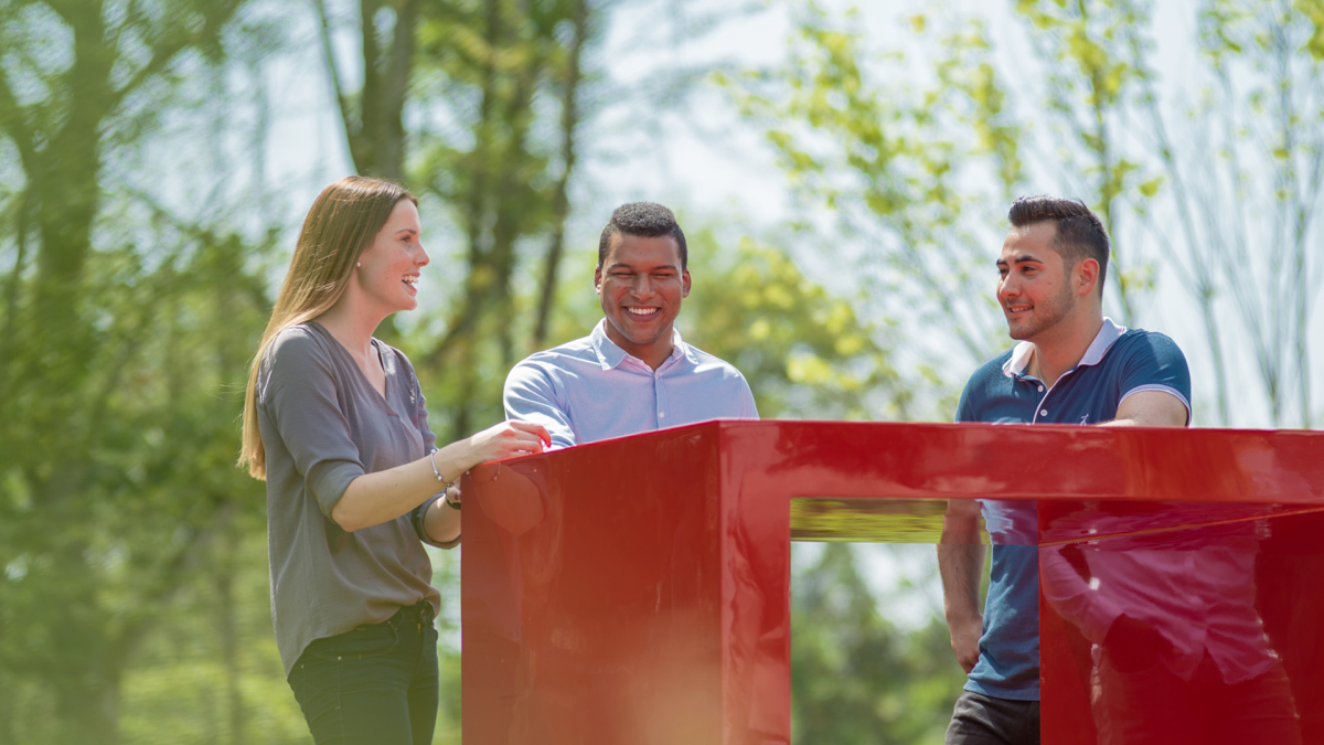 Projektgruppen vor Ort