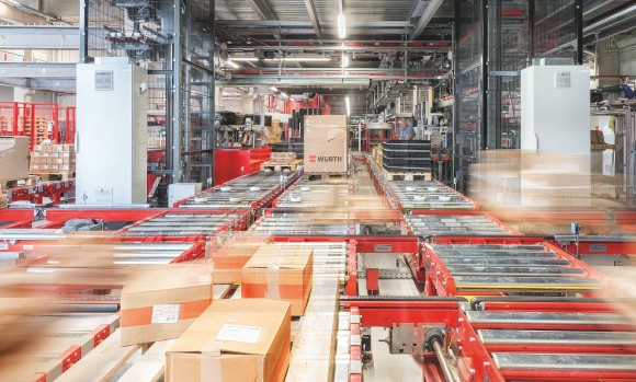 Würth Industrie Service, Kanban logistics, Bad Mergentheim